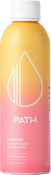 front view of bottle